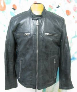 NWOT Andrew Marc Heavy Leather Jacket   Size L