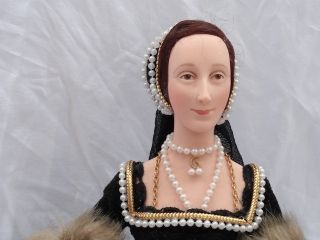 Anne Boleyn Anne Parker Costume Doll Handmade in England