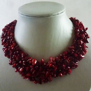 a0028888 1 strand red coral loose bead 17 5 inch