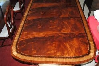   Made Large Mahogany Dining Table 12 ft Scalloped Corners MSRP $9000