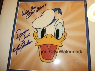   has been HAND Signed by the VOICE of Donald DuckTony Anselmo