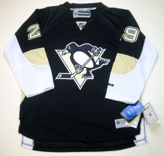 NHL Reebok Pittsburgh Penguins Marc Andre Fleury Youth Stitched 