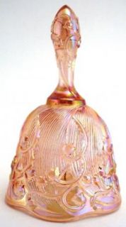 Fenton Glass Pink Opalescent Lily of The Valley Bell