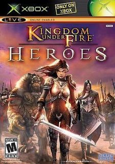Kingdom Under Fire Heroes (Xbox, 2005) Video Game Disc Only