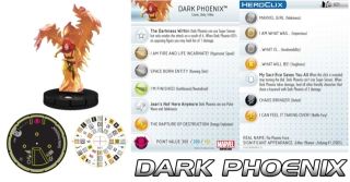 Heroclix Dark Phoenix Marvel 10th Anniversary with Card