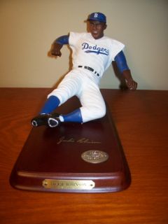 Jackie Robinson Brooklyn Dodgers Danbury Mint Figurine