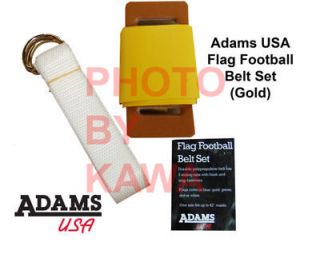 new adams usa flag football belt set 2 goldflags time