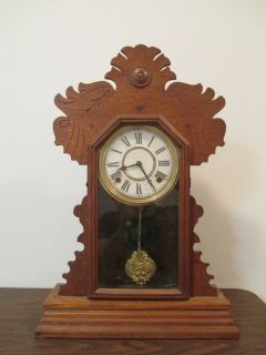 Vintage Key Wind Mantle Clock by Seth Thomas Made in USA