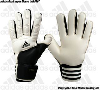 adidas Soccer Goalkeeper/Goalie Gloves adiPRO(11)Black x Cream
