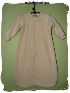 NEW Fleece SOLID COLOR CHOICE  Blanket Sleep Sleeper Sack 12 24M with 