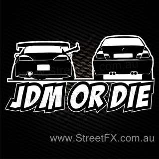    S15 Jap drift sticker decal for drifter SR20 S14 S13 S12 180SX Rims