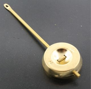 Ansonia Clock Pendulum New 5 inch Brass