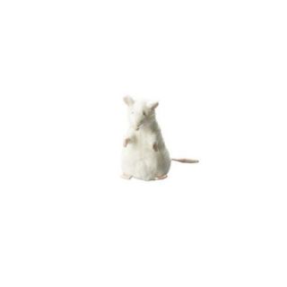 IKEA GOSIG MUS MINI SOFT STUFFED WHITE RAT MOUSE PLUSH TOY FOR KID NEW
