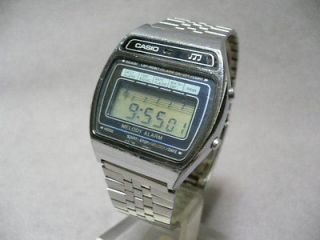   CASIO H104 Melody Alarm WATCH LCD VINTAGE * BLACK * 12 melody sounds