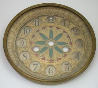Antique Mantel Clock Dial Bezel Parts Repair