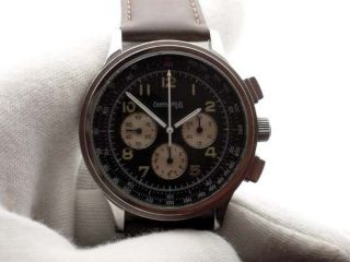 genuine vintage eberhard aviograf chronograph ref 31032 