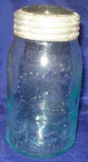 rp998 antique vtg crown sealer jar canning from canada time