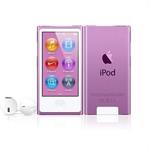 NEW Apple iPod nano 7th Generation Purple 16 GB Latest Model BRAND NEW 
