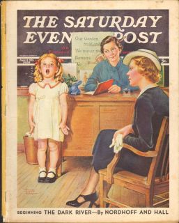 April 30 1938 Saturday Evening Post Vintage Magazine Frances Tipton 