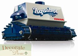   Robotic 40 Size Electric Aquabot Jr Floor Wall Cleaner Vac New