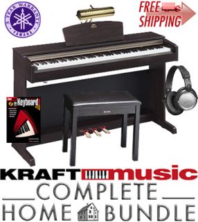 Yamaha Arius YDP 161 88 Key Digital Piano YDP161 Complete Home Bundle 