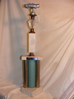1957 Plymouth Aquasco Speedway Racing Trophy Hot Rod NHRA Nascar Funny 