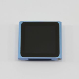 Apple iPod Nano Touch Screen 6th Generation Blue 8GB 8 GB Used
