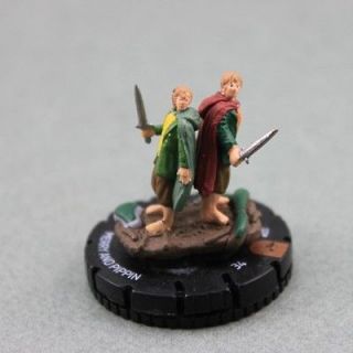 Lord of the Rings Heroclix Merry and Pippin #022 Chase NO CARD SUPER 