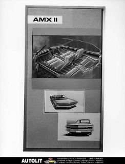 1966 amc amx 2 factory photo  7