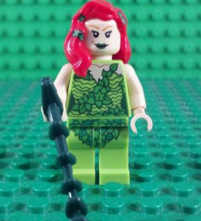 Lego Batman Super Heroes Minifigure 6860 Poison Ivy New Dual Face 
