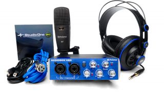 PRESONUS AUDIOBOX STUDIO   AUDIO BOX, M7 MIC, HD7 HEADPHONE, SOFTWARE 