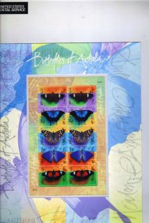   Butterfly Stamps BUTTERFLIES OF AUSTRALIA Mint Sheet Original Package