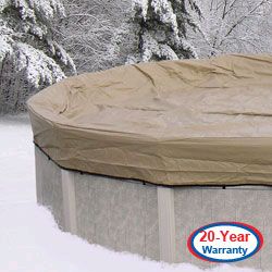   Year Above Ground Protector Swimming Pool Winter Cover w Clips