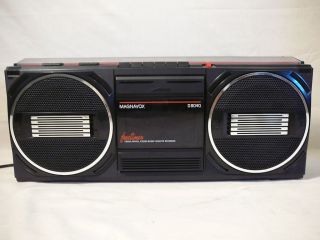   D8040 FREETIMER 2 Band Boombox Stereo Radio Cassette Recorder