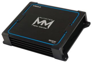 Autotek Mean Machine M1600 2 1600W Max Series 2 Channel Car Audio 
