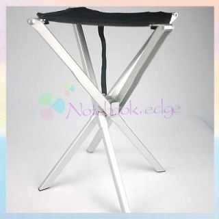 Portable Stand Folding Stool Seat Chair Camping Camp Fishing Hunting 