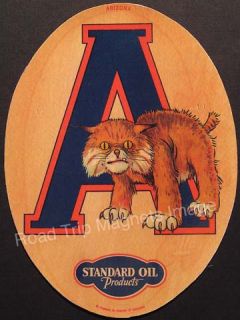   University of Arizona Wildcats 1930s Football Magnet