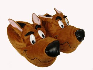   SCOOBY DOO SUPER SOFT NOVELTY SLIPPERS FUN ADULT UK 7/8 9/10 11/12 NEW