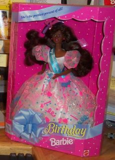 1994 birthday barbie afro american barbie doll 
