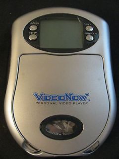 Video Now Personal Video Player 2003 Hasbro Silver Works Nickelodeon