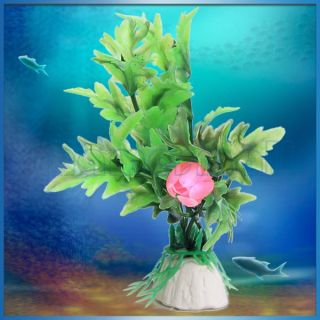 Artificial Plastic Ornament Plants for Aquarium Fish Tank Brand New 
