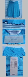 Genuine American Eagle Aqua skirt, Size Extra Small, $34.50 retail tag 