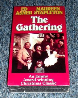 THE GATHERING Ed Asner RARE CHRISTMAS Classic BRAND NEW VHS 