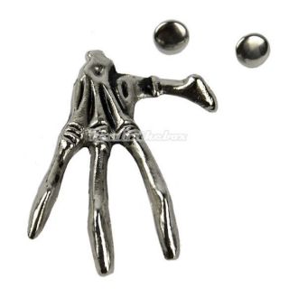    hot DIY Hand Skeleton Rivet Hole In Bag Clothing Jewelry Accessories