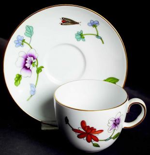   royal worcester pattern astley piece cup saucer set size 2 1