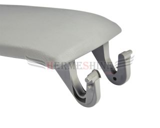 Leatherette Armrest Console Cover/Lid for Audi A6 A4 S4 Grey