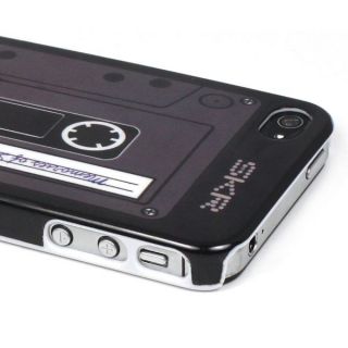 Audio Cassette Tape Design Hard Back Case Cover Skin For Apple iPhone 