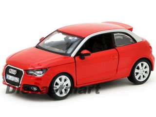 bburago 1 24 audi a1 new diecast model car red