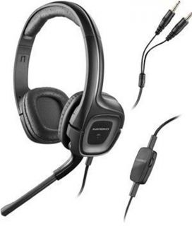 Plantronics Audio 355 Stereo Headset for Games Music Skype PC Mac New 