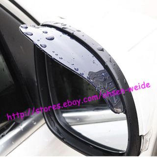 Auto Rear View Mirror Rainproof Rain Cover Sheet x 2 Pieces for Car 